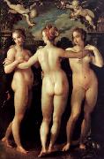 Hans von Aachen The Three Graces oil painting artist
